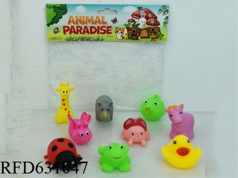 9 GLUE SPLASHING WATER ANIMALS