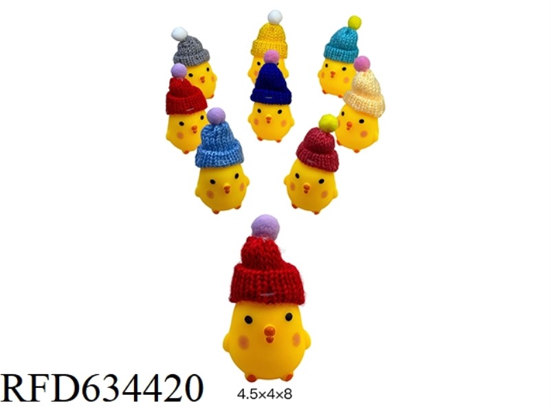 CHRISTMAS HAT CHICK