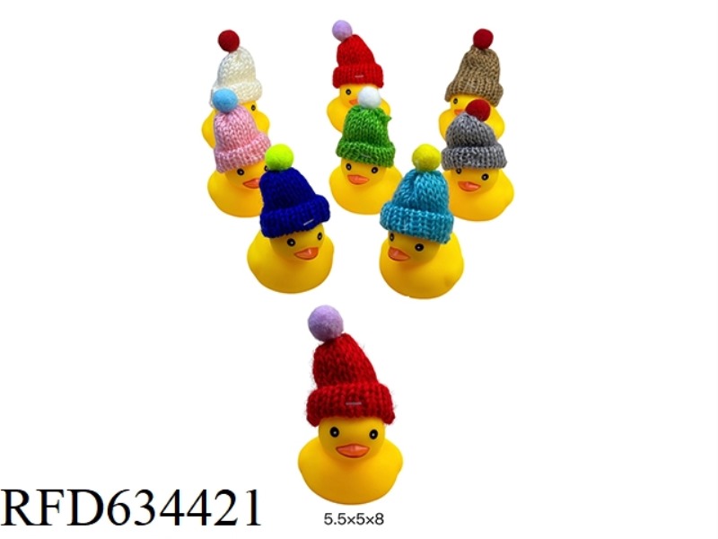 CHRISTMAS HAT DUCKLING