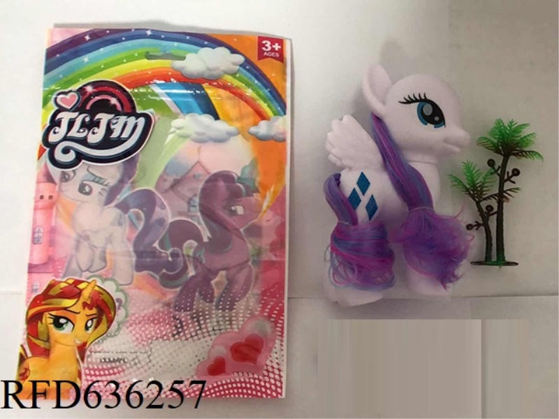NUMBER TWO HORSE + CROWN