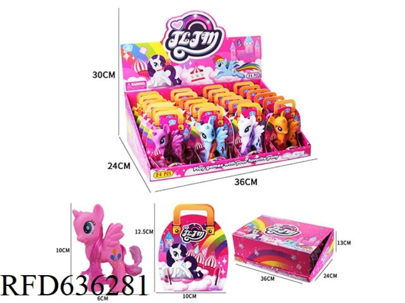 NUMBER THREE PONY 24PCS