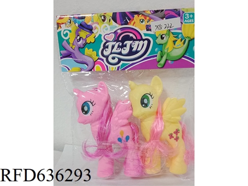 NUMBER THREE PONIES, TWO