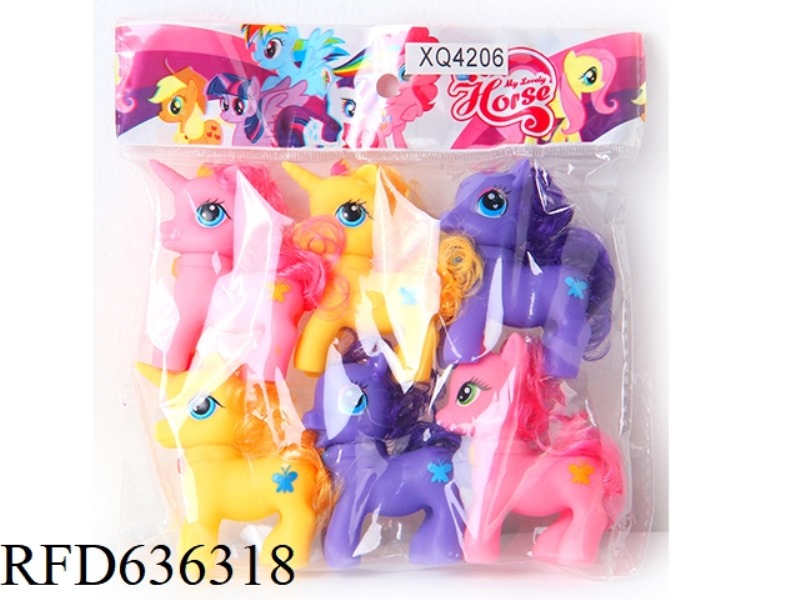 SIX HORSES