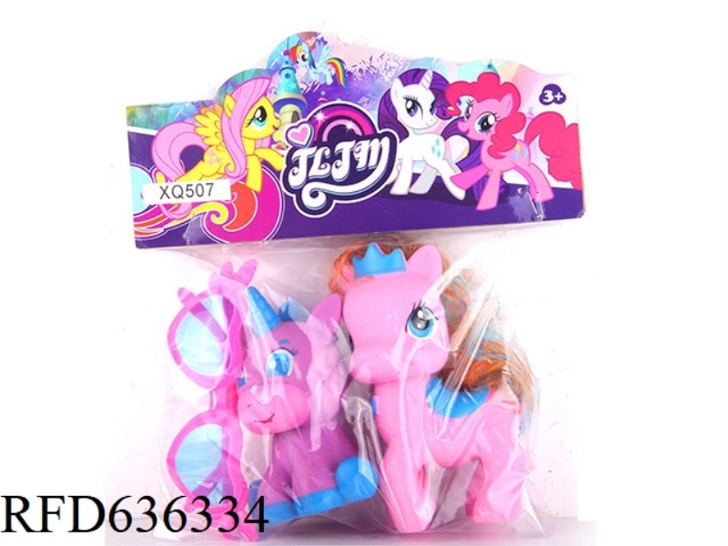 CROWN HORSE 2 + GLASSES