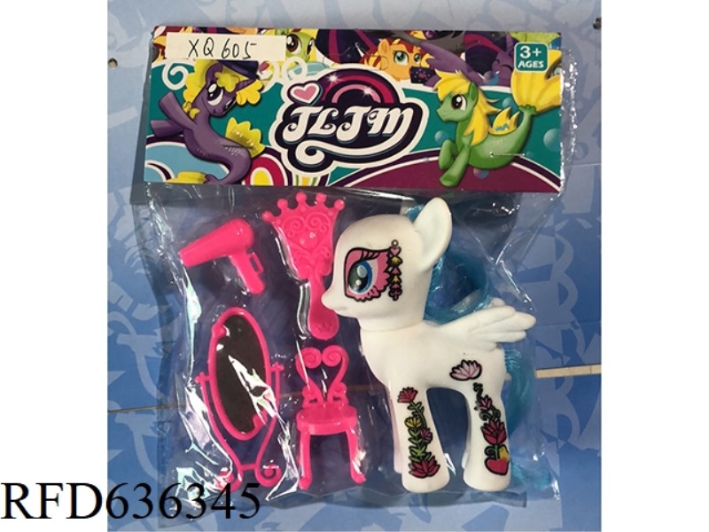 HORSE PATTERN + TOY SET