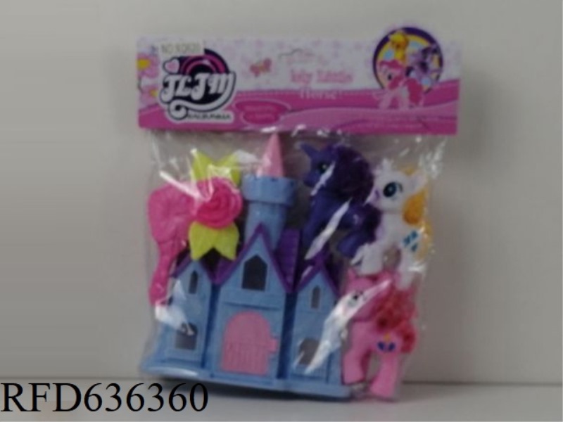 OLD PONY + COMB + CLIP + VILLA