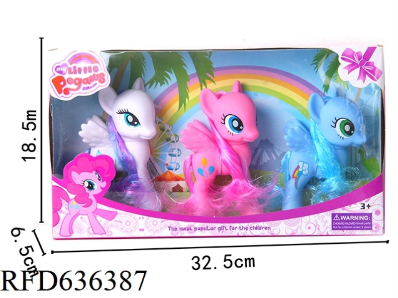 THREE HORSES