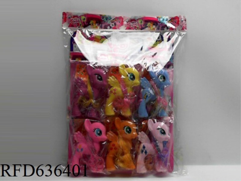NUMBER TWO HORSE 6PCS
