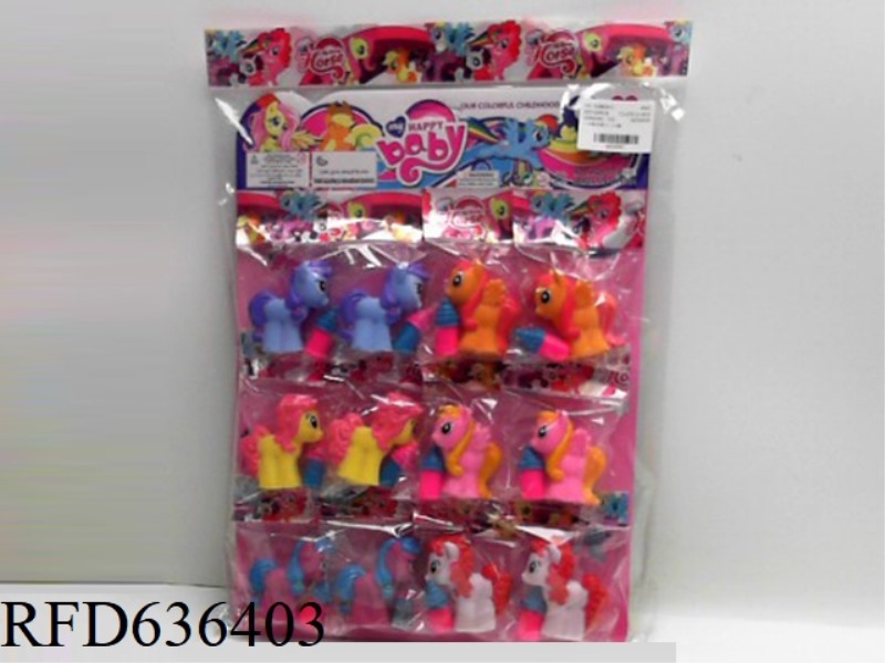 CONJOINED HORSE + BOTTLE 12PCS