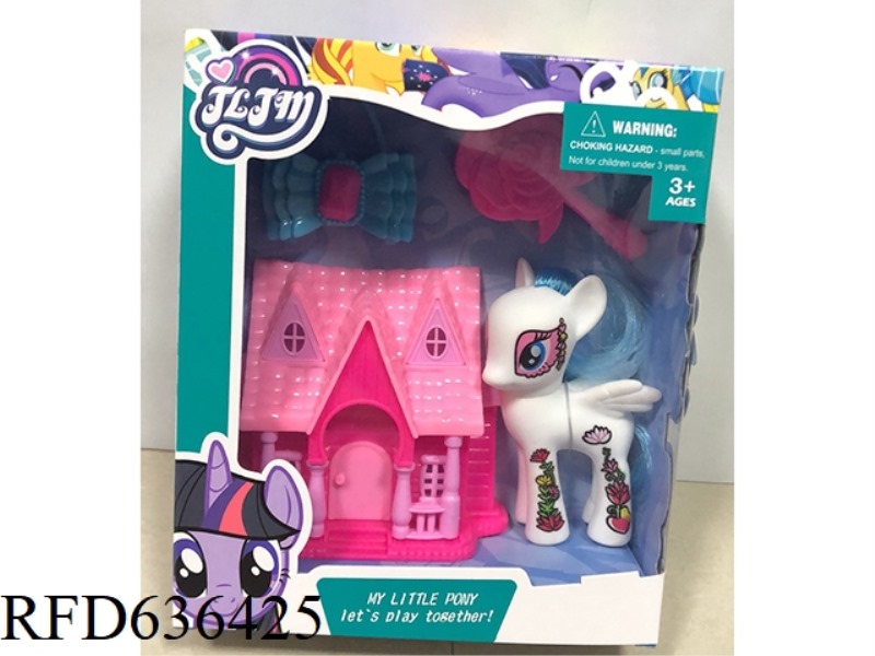 PATTERN HORSE + VILLA + BAG + COMB
