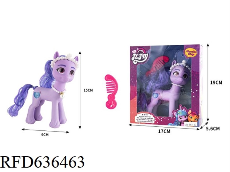 188 FAIRY CUTE HORSE (NO WINGS) + CHOKER + CROWN + COMB