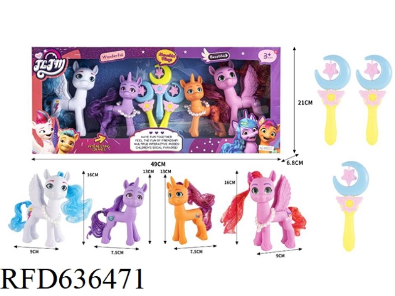 188 FAIRY HORSE BIG (WINGED) 2+ 188 SMALL (WINGLESS) 2+ BEAD RING 2+ MOON STICK 3