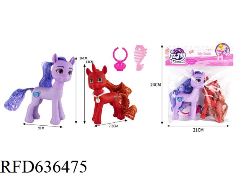 188 FAIRY CUTE HORSE BIG 1 (NO WINGS) +188 PONY + BEAD + NECK + COMB