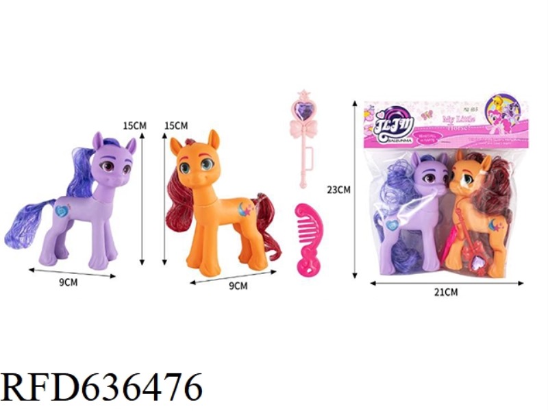 188 ELF CUTE HORSE BIG 2 (NO WINGS) + COMB + DIAMOND STICK