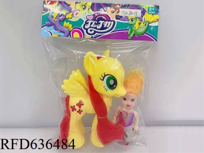 NUMBER 2 HORSE + DOLL