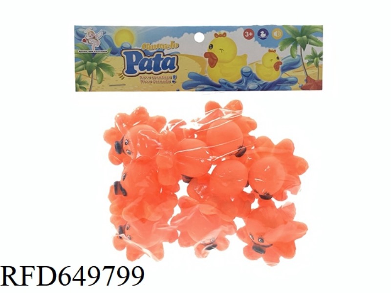 BATH BATH RUBBER PINCH CALLED OCTOPUS 9 PACK