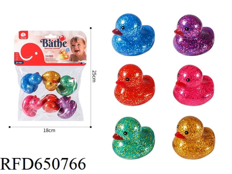 6 COLOR FLUORESCENT DUCK
