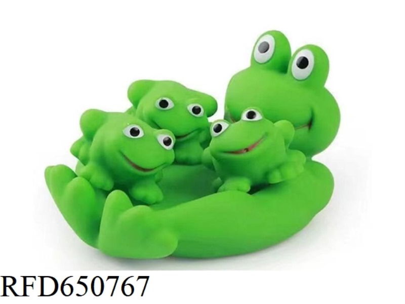 CUTE FROG, SPLASHING, BB WHISTLE, SOUND, VINYL SOFT GLUE PRODUCTS
