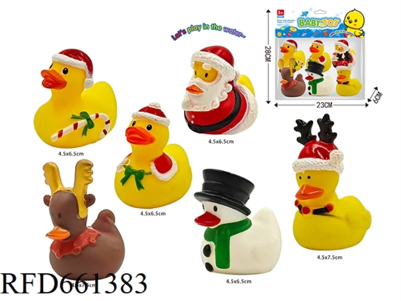VINYL CHRISTMAS GIFT CHRISTMAS DUCK