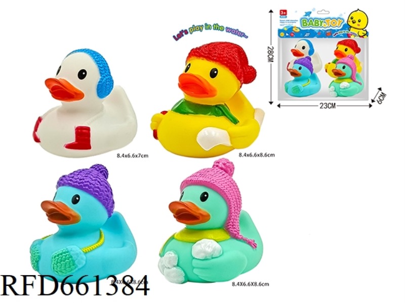 VINYL DUCK 4 PIECES