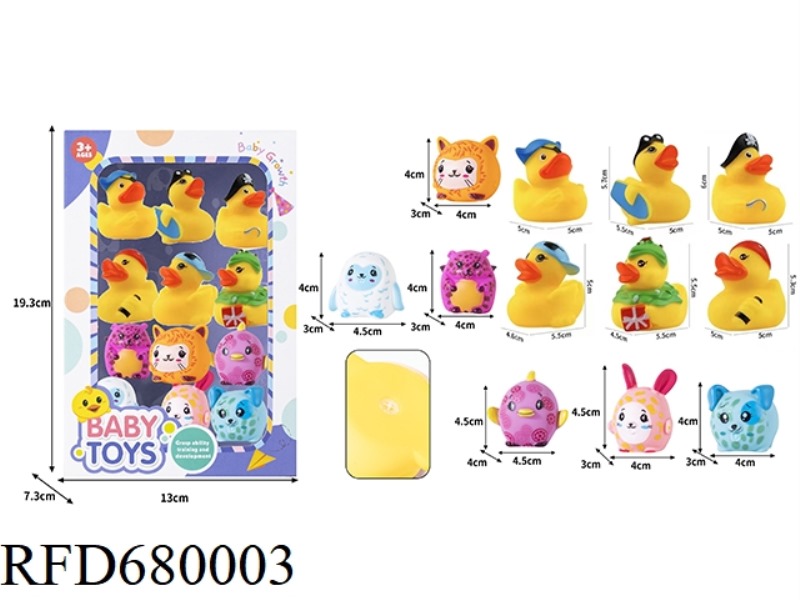 THE RUBBER-LINED AND INTELLIGENT LITTLE YELLOW DUCK