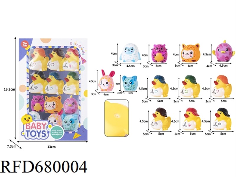 THE RUBBER-LINED AND INTELLIGENT LITTLE YELLOW DUCK