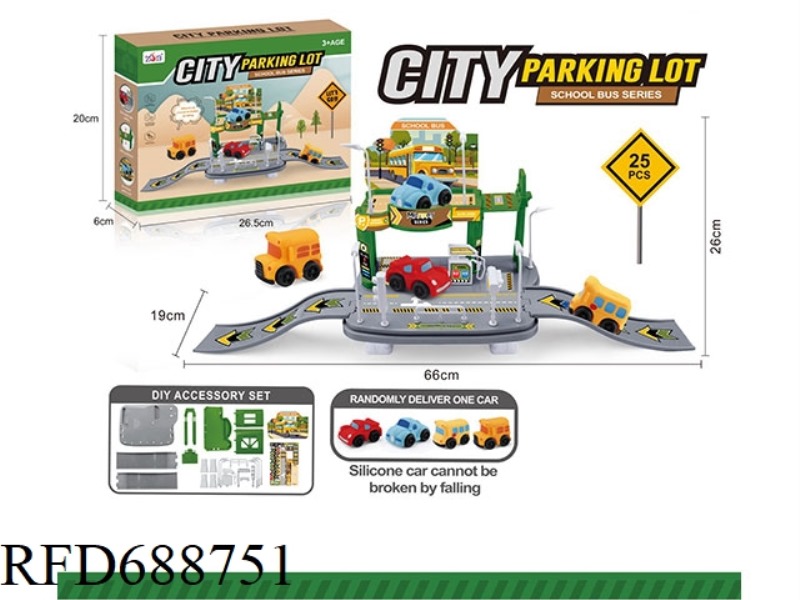 URBAN VINYL CAR PARKING LOT