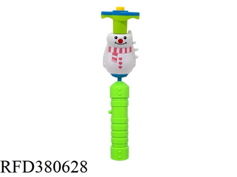 SNOWMAN LIGHT MUSIC ELECTRIC GYRO STICK