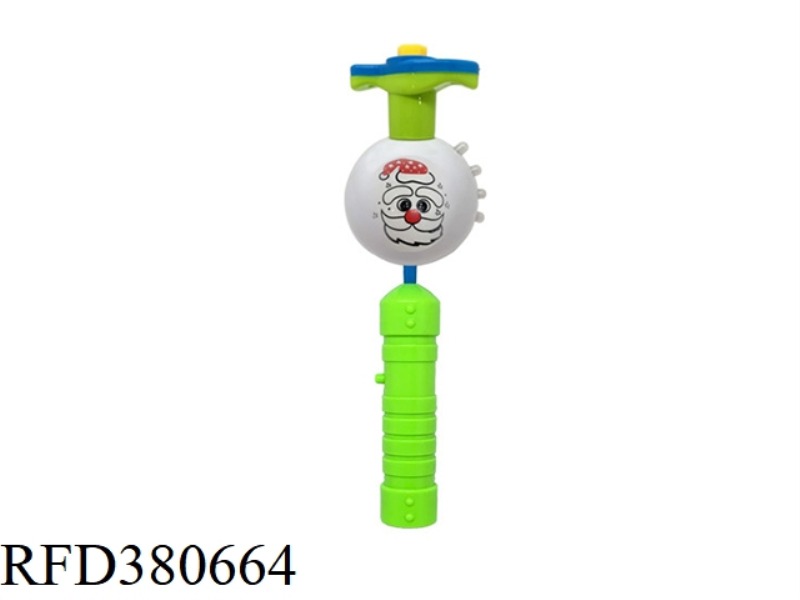 SANTA CLAUS LIGHT MUSIC ELECTRIC GYRO STICK