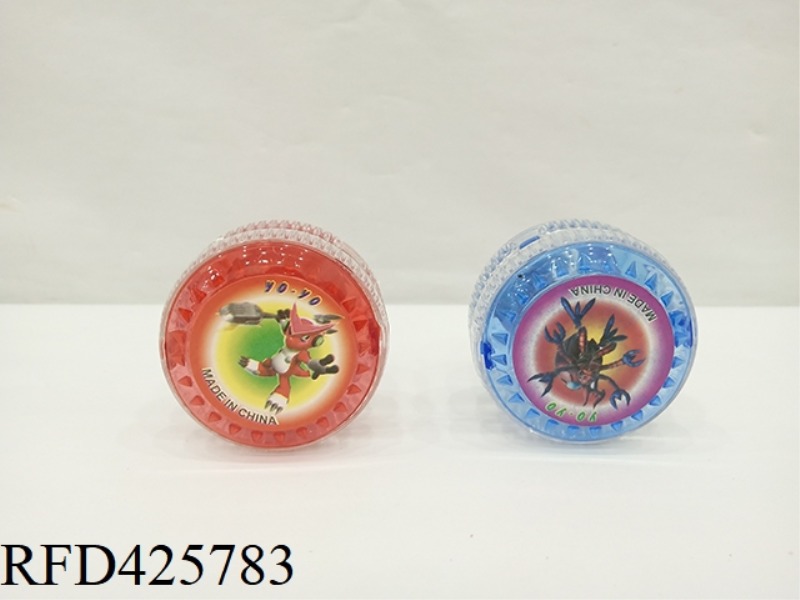 YO-YO WITH LIGHT (THREE-COLOR MIX)