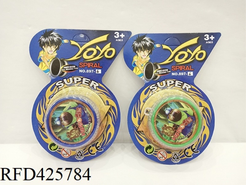 YO-YO WITH LIGHT (THREE-COLOR MIX)