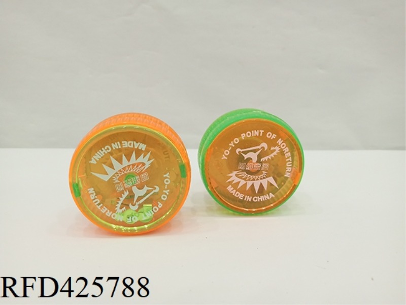 YO-YO WITH LIGHT (THREE-COLOR MIX)