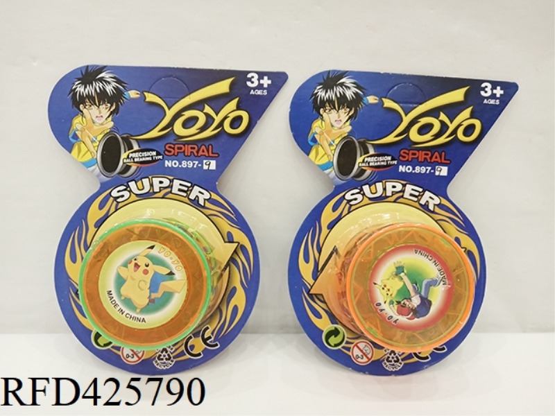 YO-YO WITH LIGHT (THREE-COLOR MIX)