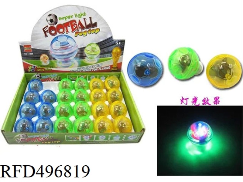 SMALL FOOTBALL FLASH GYRO 24PCS