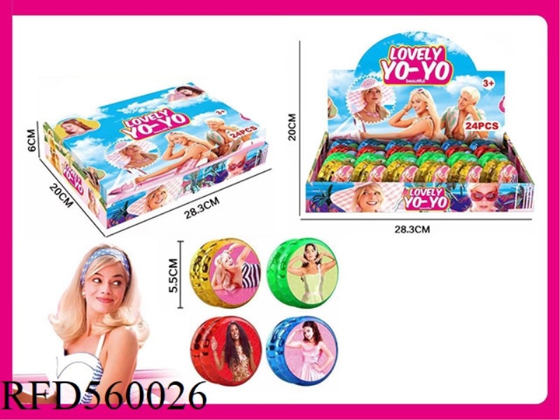 BARBIE YO-YO 24PCS