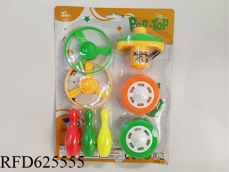 TRANSMITTER TWO LIGHT WHEEL THREE BALL TWO UFO TOP