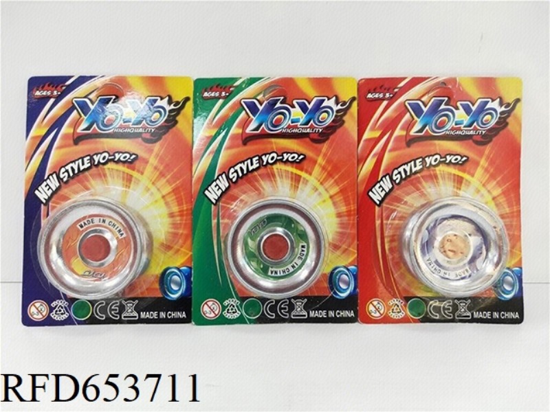 ALLOY YO-YO 3 COLOR MIXED