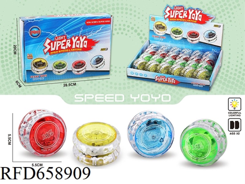 LIGHT YO-YO 24PCS