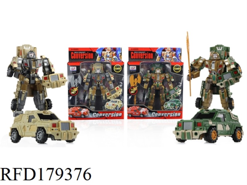 TRANSFORMATION ARMORED CAR WITH LIGHT AND MUSIC
