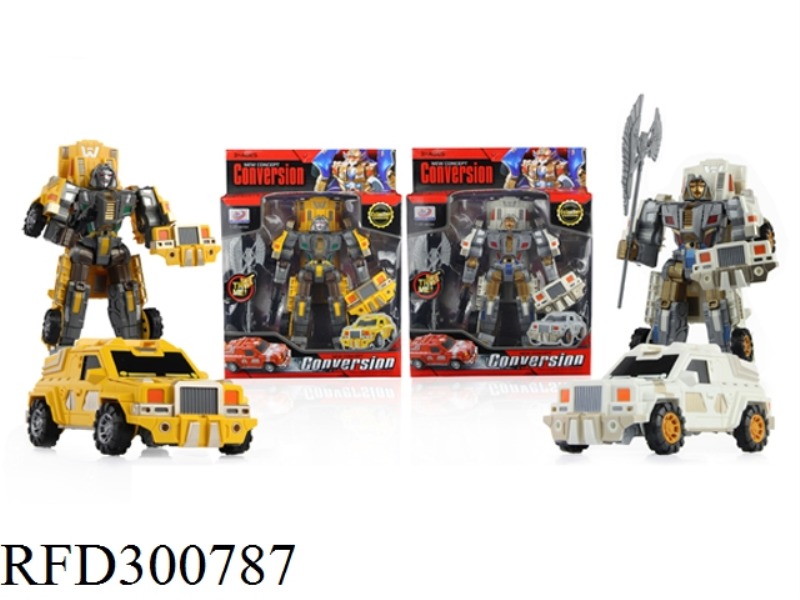 TRANSFORMATION ARMORED CAR WITH LIGHT AND MUSIC