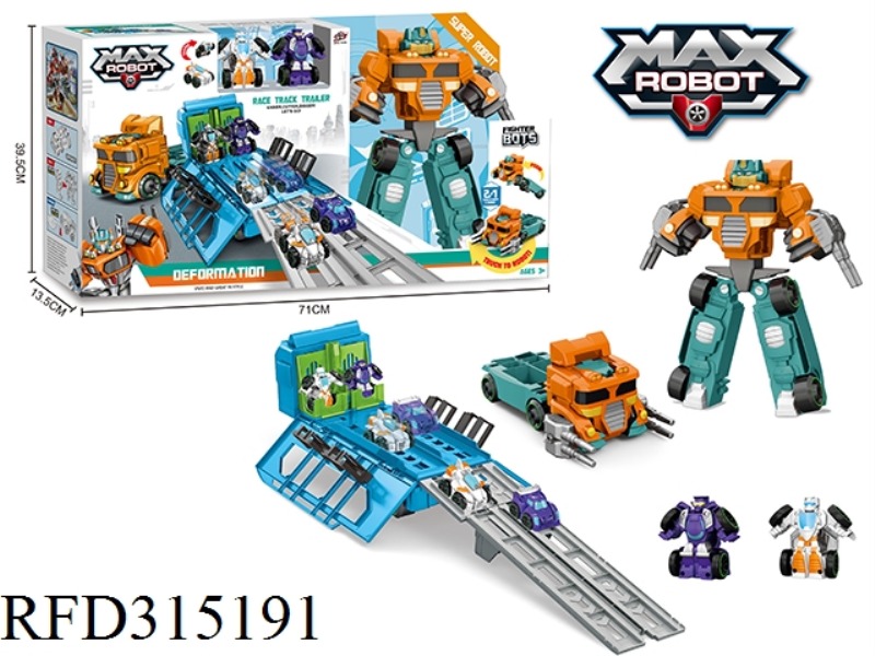 MODEL CAR TRANSFORMERS ORANGE