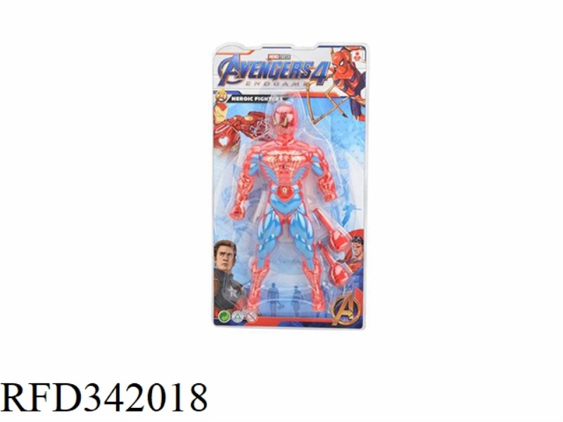 ILLUMINATED RED SPIDER-MAN