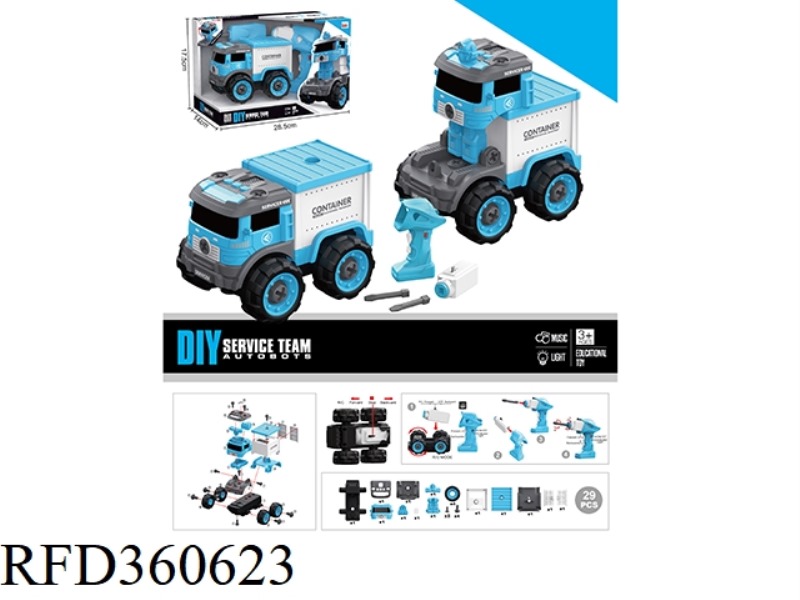 REMOTE CONTROL CONTAINER TRUCK