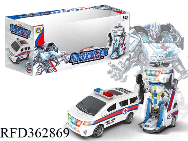 ELECTRIC UNIVERSAL DEFORMATION AMBULANCE (LIGHT AND MUSIC)