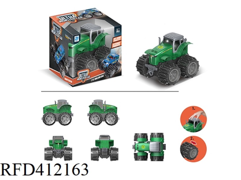 DEFORMATION WHEEL FARMER CAR