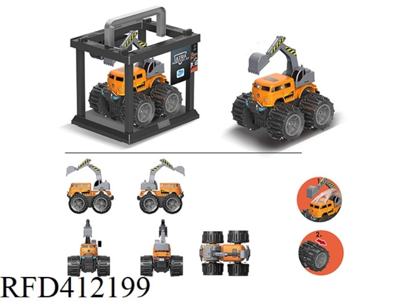 DEFORMATION WHEEL VOLKSWAGEN EXCAVATOR