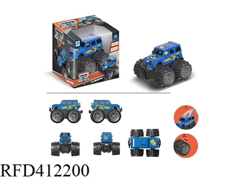 DEFORMATION WHEEL BIG G RACING CAR