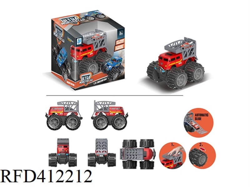 DEFORMATION WHEEL VOLKSWAGEN FIRE TRANSPORT VEHICLE