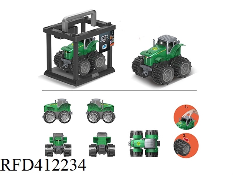 DEFORMATION WHEEL FARMER CAR