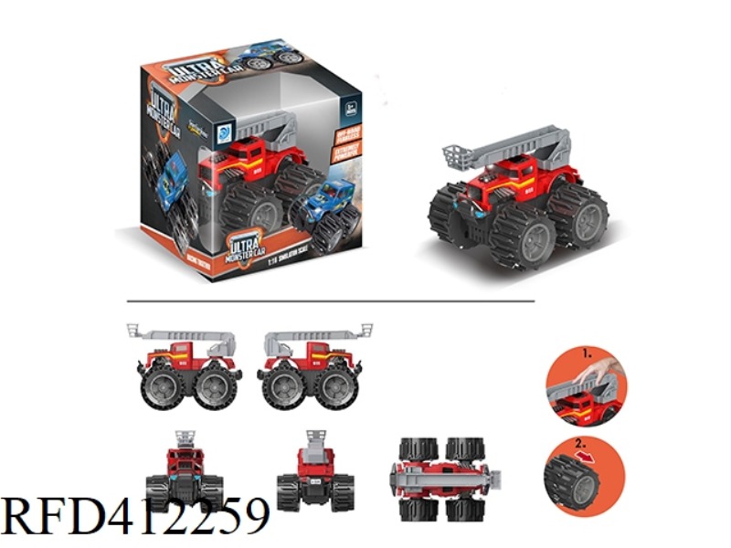 DEFORMATION WHEEL BONE VIBRATOR LADDER CAR